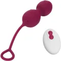 Blossoms Vaginal Hantel Vibration mit Fernbedienung 10 Vibrationen Dunkelrot von Armony Vibrators
