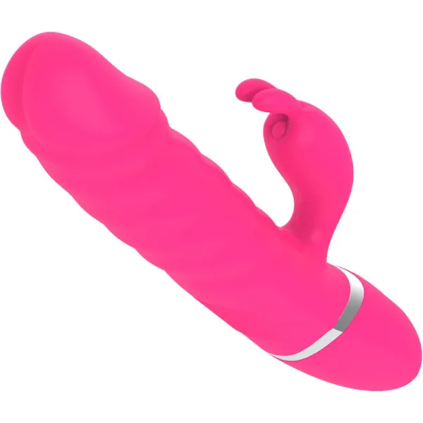 Böser Fuchsia-Rabbit-Vibrator-Dildo von Armony Vibrators | Fesselliebe.de