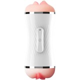 Doppelter Vagina- und Mundvibrator Masturbator Weiss von Armony For Him | Fesselliebe.de