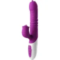 Doppelzungenvibrator & Stoßender Violetter Wrmeeffekt von Armony Vibrators