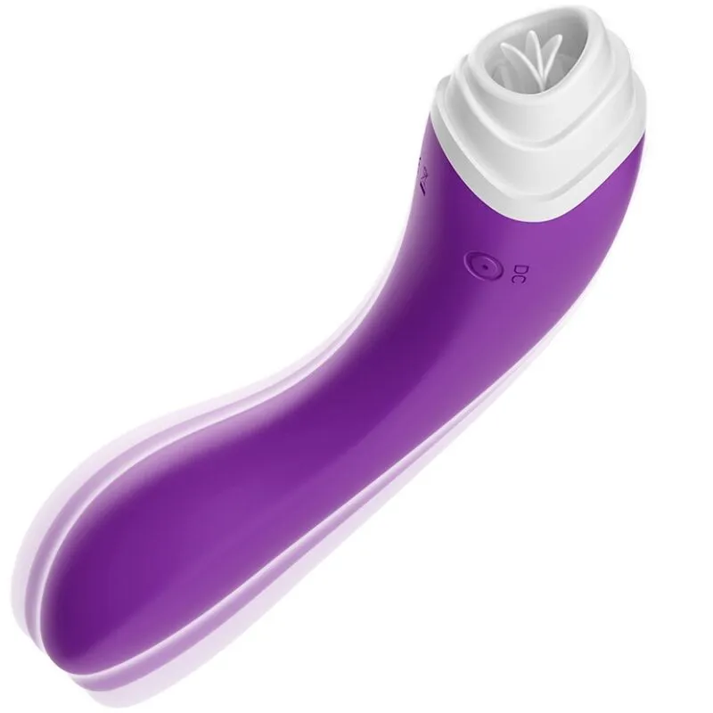 Fairyland Leckt Vibrierenden Clit und Vibrator Lila von Armony Stimulators | Fesselliebe.de