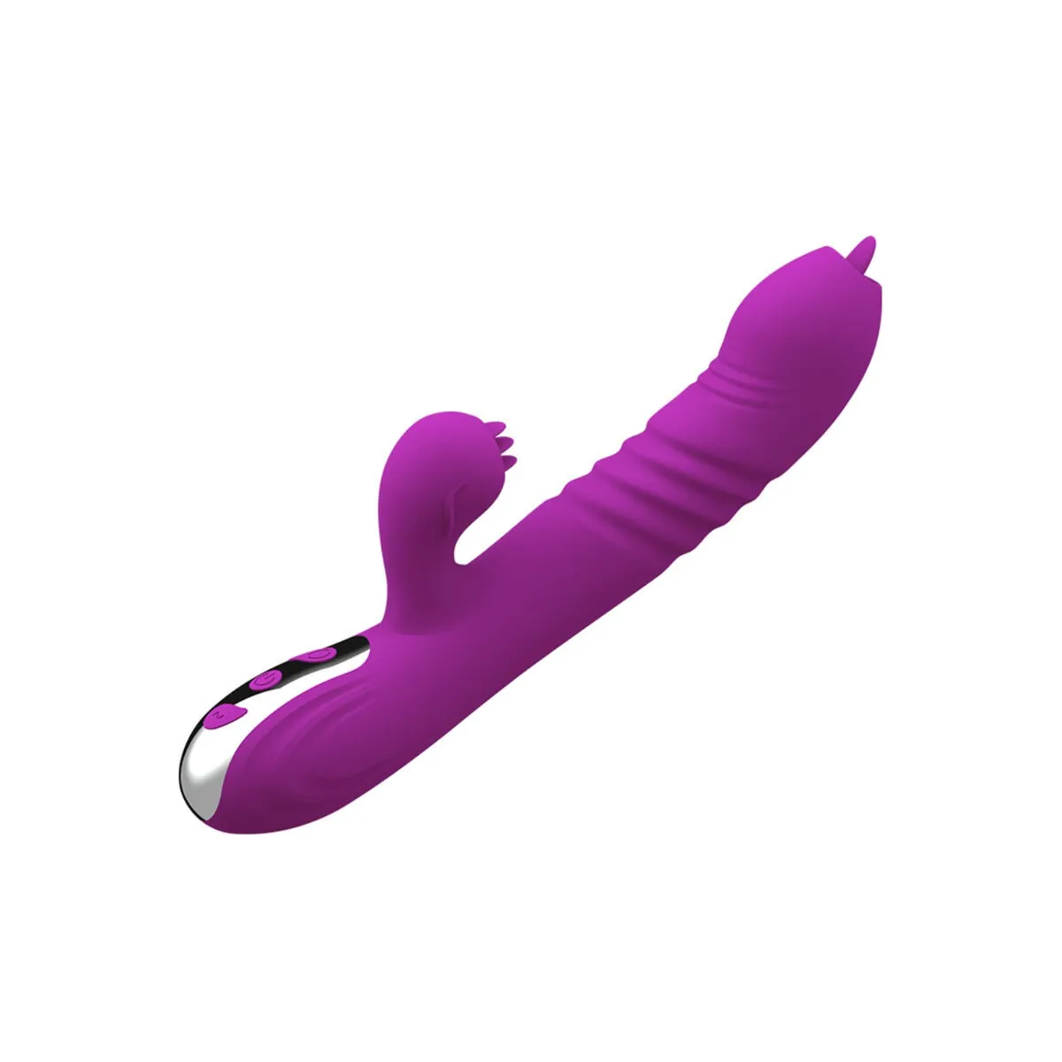 Fairy Multifunktionsvibrator Doppelzunge Violetter Wrmeeffekt von Armony Vibrators | Fesselliebe.de