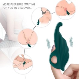 Fingerstimulator & Vibrator Grün von Armony Stimulators | Fesselliebe.de