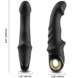Joyblade Dildo Vibrator Rotator Schwarz von Armony Vibrators | Fesselliebe.de