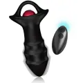 Kylin Fingervibrator & Analplug mit Fernbedienung Schwarz von Armony Anal