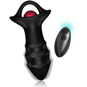 Kylin Fingervibrator & Analplug mit Fernbedienung Schwarz von Armony Anal | Fesselliebe.de
