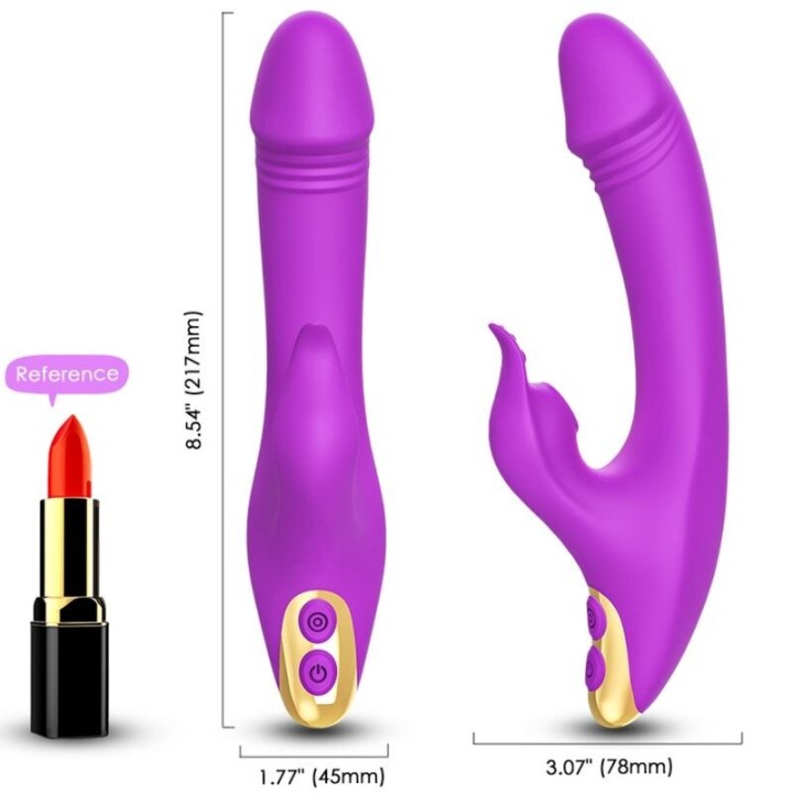 Love Clitoris & G-Spot Suction Violett von Armony Stimulators | Fesselliebe.de