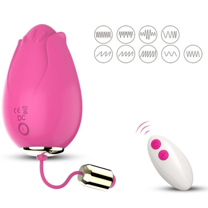 Mandala Eivibrator G-Spot mit Fernbedienung Fuchsia von Armony Stimulators | Fesselliebe.de
