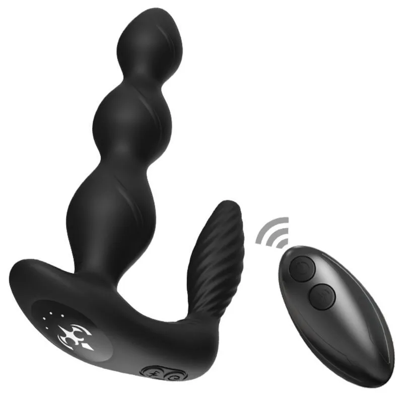 Manfun Vibrator & Stimulator Anal Plug mit Fernbedienung Schwarz von Armony Anal | Fesselliebe.de