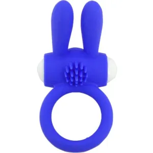 Mr Bunny Vibratorring Silikon Blau von Armony For Him | Fesselliebe.de