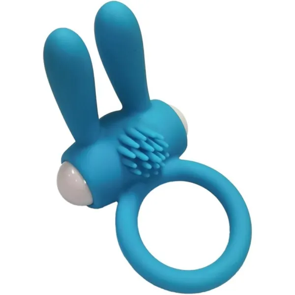 Mr Bunny Vibratorring Silikon Schwarz von Armony For Him | Fesselliebe.de