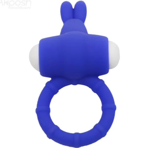 Ms Bunny Vibratorring Silikon Blau von Armony For Him | Fesselliebe.de