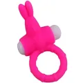 Ms Bunny Vibratorring Silikon Rosa von Armony For Him