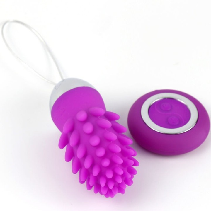Octopus Cactus Vibrierendes Ei Violet mit Fernbedienung von Armony Stimulators | Fesselliebe.de