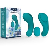 Pleasure Panty Vibrator mit Fernbedienung 3 Geschwindigkeiten Grün von Armony Wearables | Fesselliebe.de