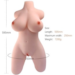 Realistisches weibliches Torsomodell 2 von Armony For Him | Fesselliebe.de