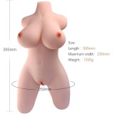 Realistisches weibliches Torsomodell 2 von Armony For Him | Fesselliebe.de