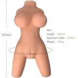 Realistisches weibliches Torsomodell 8 von Armony For Him | Fesselliebe.de