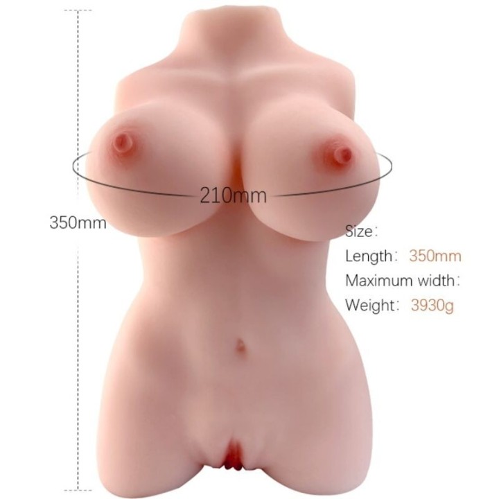 Realistisches weibliches Torsomodell 3 von Armony For Him | Fesselliebe.de
