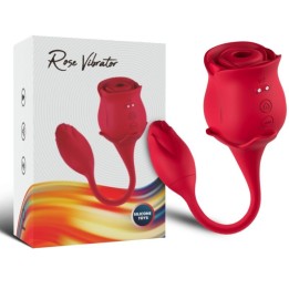 Rosa Klitoris-Sauger & Vibrator 10 Modi Rot von Armony Stimulators | Fesselliebe.de