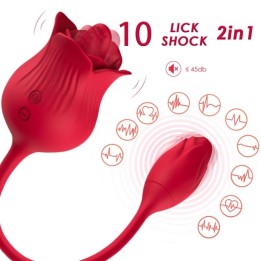 Rosa Vibrator mit Cola Rot von Armony Stimulators | Fesselliebe.de