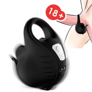 Schröpf-Vibratorring Schwarz von Armony For Him | Fesselliebe.de