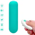 Splash Joie Vibrator Bullet Silikon mit Fernbedienung 10 Vibrationen 75 X 19 cm Grün von Armony Stimulators