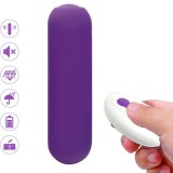 Splash Joie Vibrator Bullet Silikon mit Fernbedienung 10 Vibrationen 75 X 19 cm Lila von Armony Stimulators | Fesselliebe.de