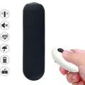 Splash Joie Vibrator Bullet Silikon mit Fernbedienung 10 Vibrationen 75 X 19 cm Schwarz von Armony Stimulators