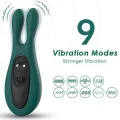 Stimulator & Vibrator Rabbit Grün von Armony Stimulators