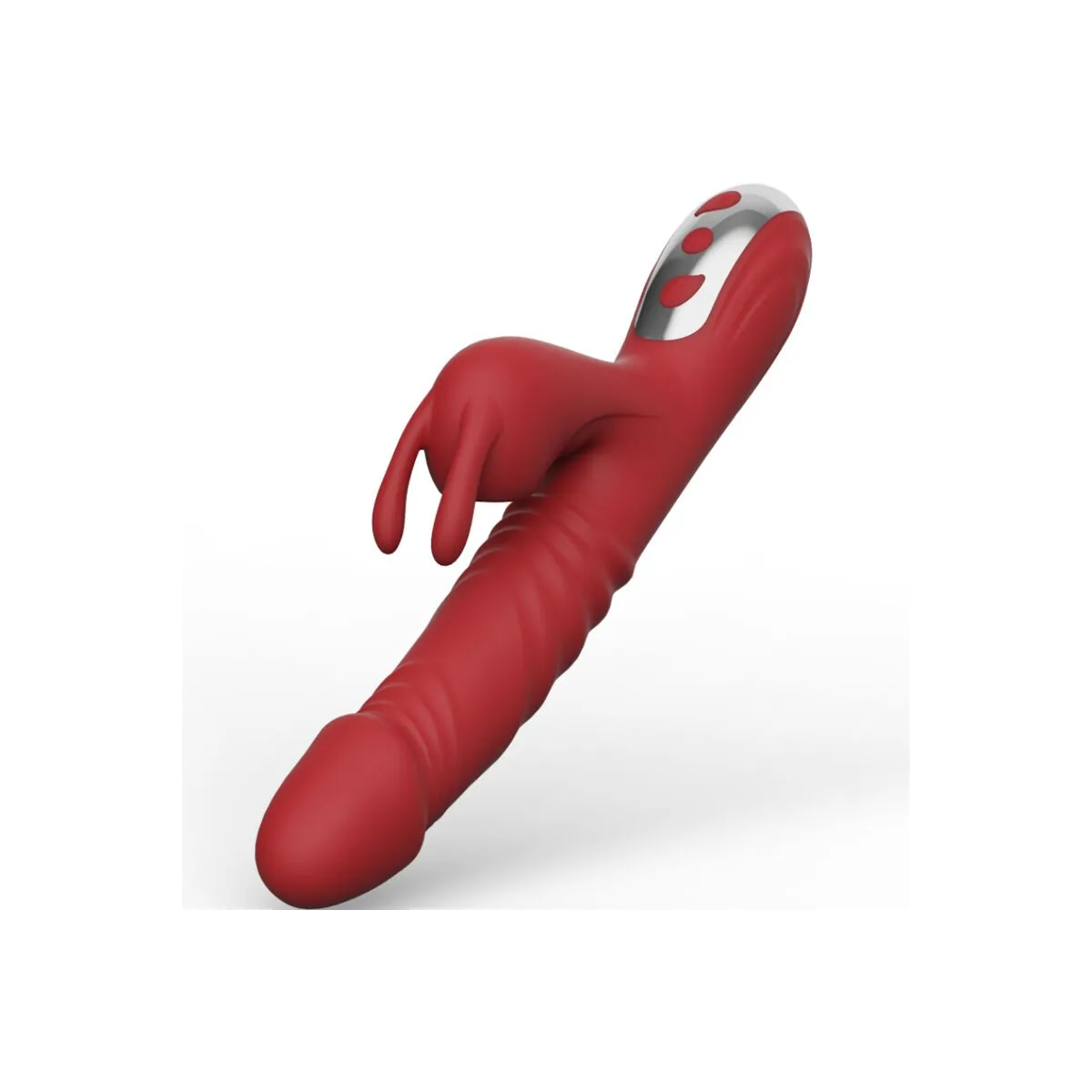 Suck Vibrator & Saugrose Rabbit Burgund von Armony Vibrators | Fesselliebe.de