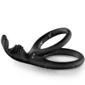 Tensy Doppelter Rabbitring Schwarz von Armony For Him