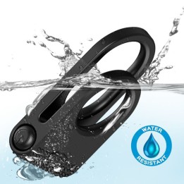 Twins Doppel-Vibratorring für Paare Schwarz von Armony For Him | Fesselliebe.de