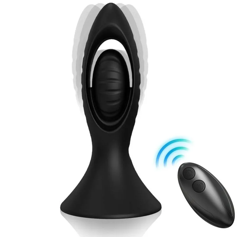 Vibrator & Analplug Silikon Schwarz von Armony Anal | Fesselliebe.de