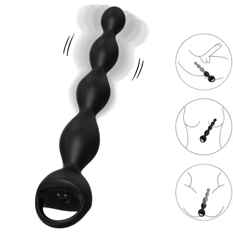 Vibrator Finger Anal Plug Schwarz von Armony Anal | Fesselliebe.de