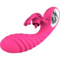 Vicky Rabbit Vibrator mit Fuchsia-Zugringzunge von Armony Vibrators