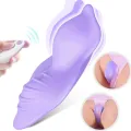 Whisper Tragbares Höschen, Vibrator, mit Fernbedienung, Lila von Armony Wearables