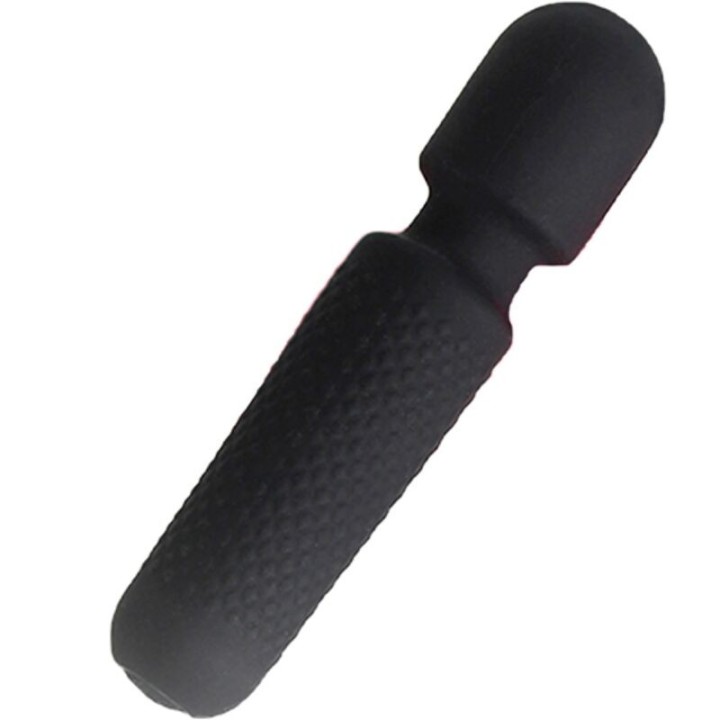 Your Magic Massager & Vibrator wiederaufladbar 10 Vibrationen Stab Punkte Schwarz von Armony Massagers | Fesselliebe.de