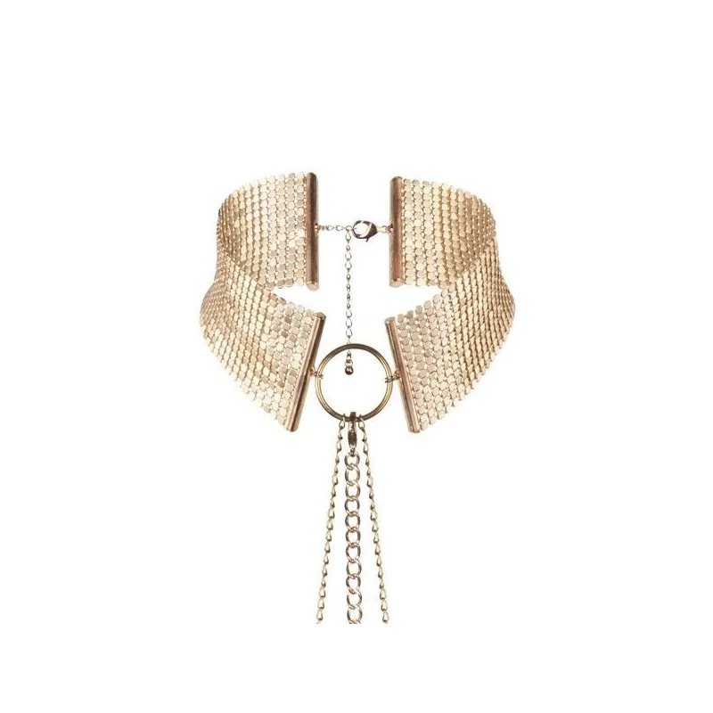 Désir Métallique Goldene Metallic-Halskette von Bijoux Desire Metallique | Fesselliebe.de