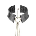 Désir Métallique Schwarze Metallic-Halskette von Bijoux Desire Metallique
