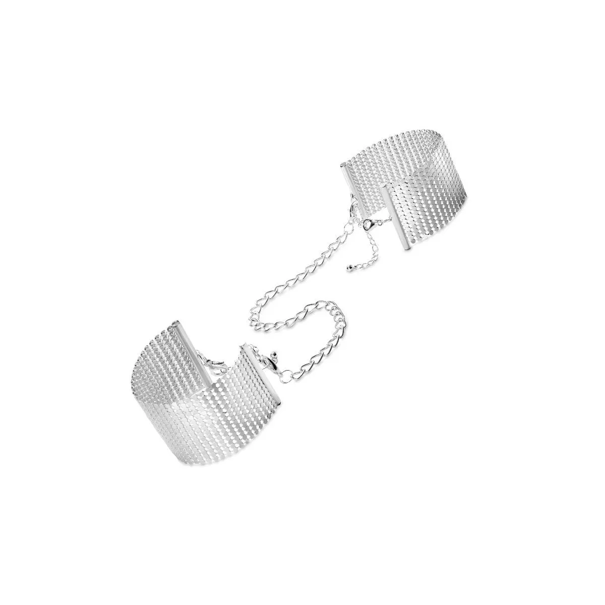 Désir Métallique Silbermetallische Handschellen von Bijoux Desire Metallique | Fesselliebe.de