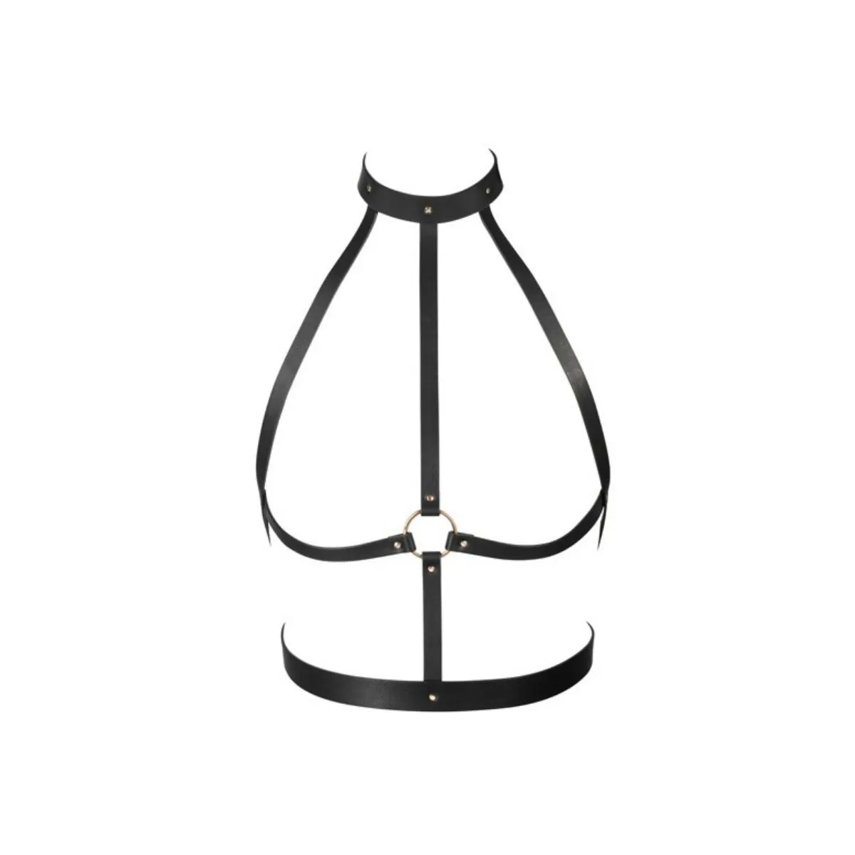 H Harness Schwarz von Bijoux Maze | Fesselliebe.de