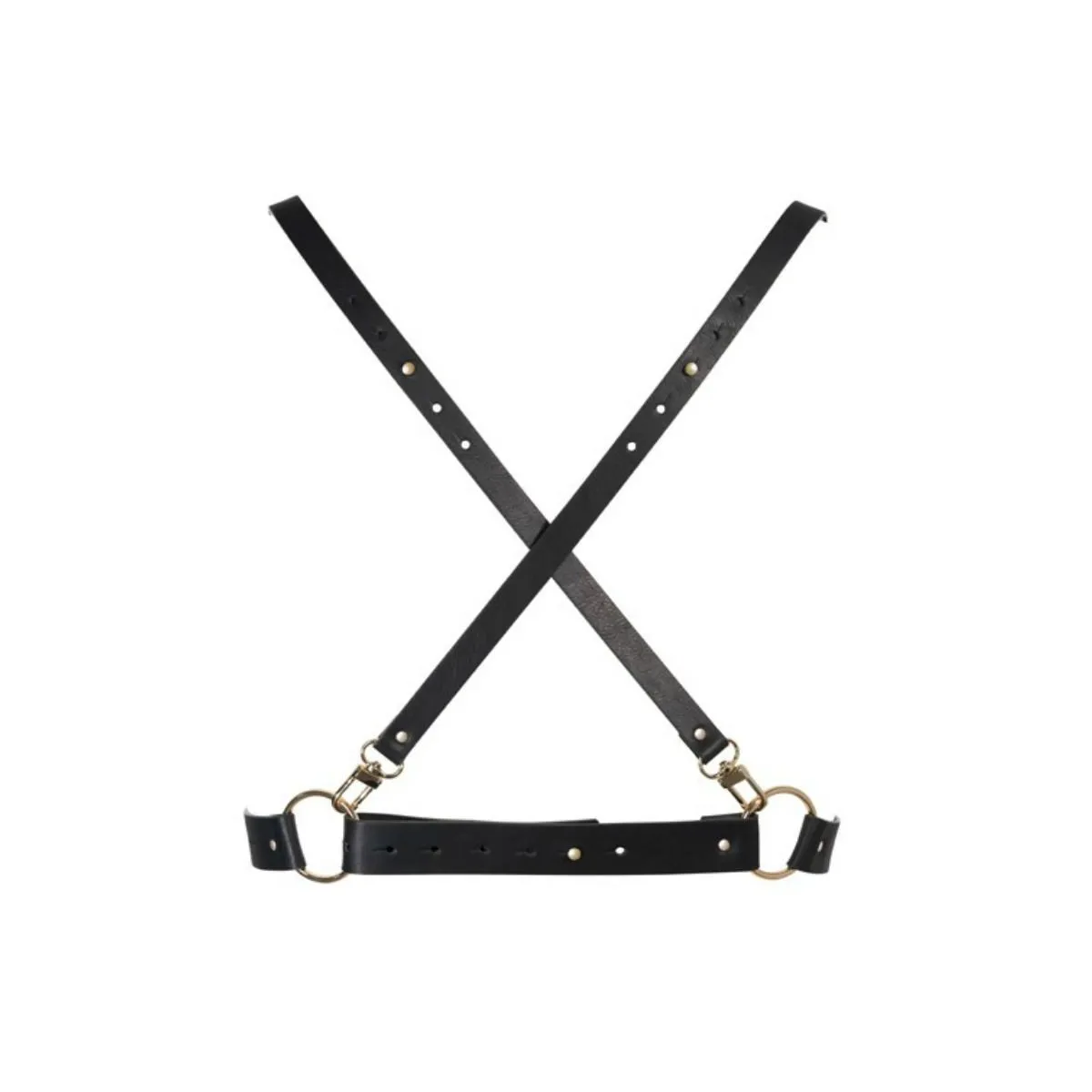 X Harness Schwarz von Bijoux Maze | Fesselliebe.de