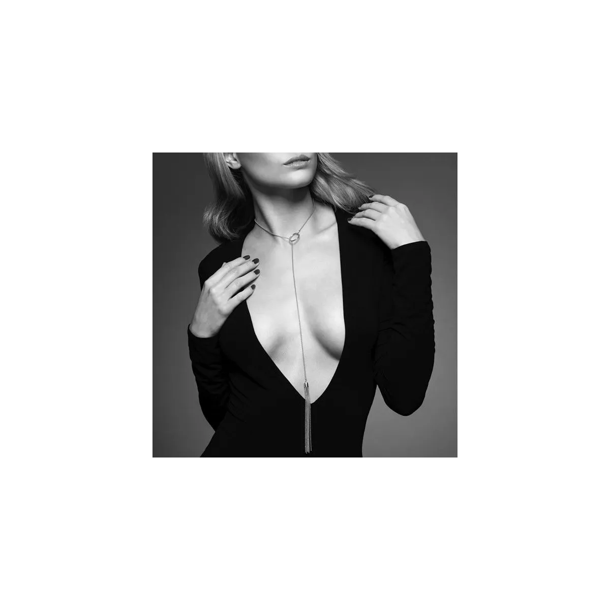 Magnifique Metallkette mit Goldenen Fransen von Bijoux Magnifique | Fesselliebe.de