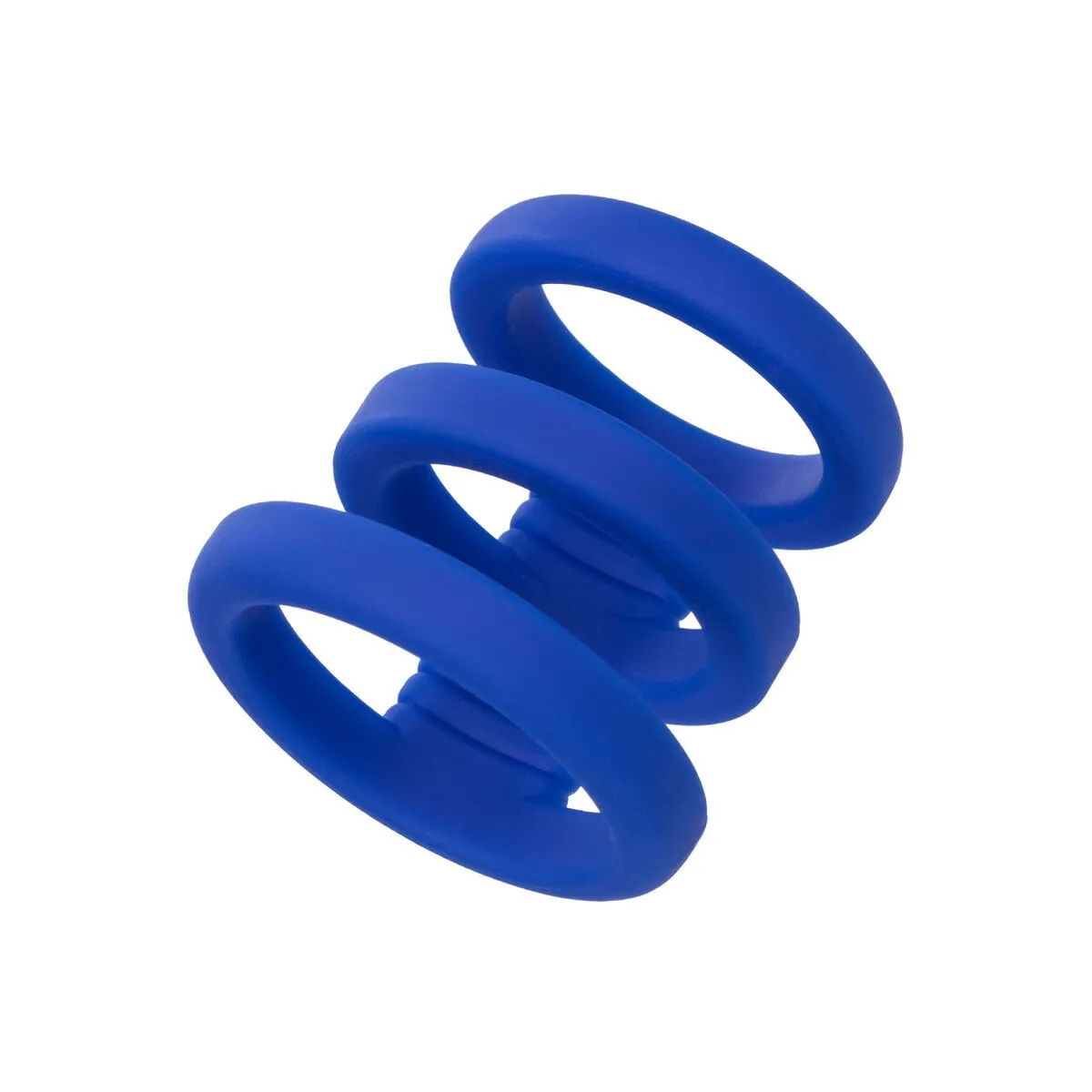 Admiral Dreifach-Cock-Cage Blau von Calexotics | Fesselliebe.de