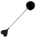 Schwarze Liebefederpeise 40 cm von Darkness Sensations
