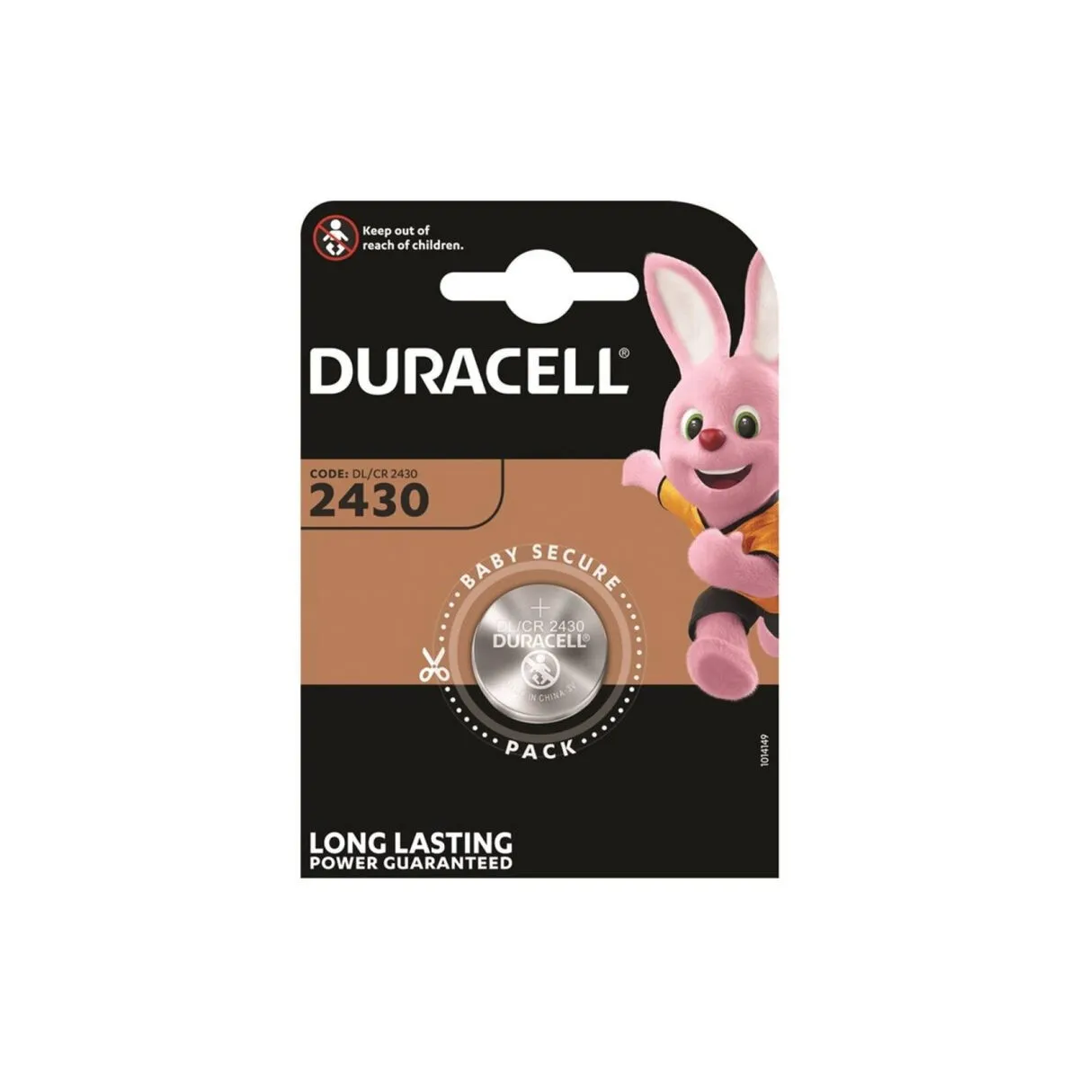 Knopfbatterie Litio Cr2430 3v 1 Einheit von Duracell | Fesselliebe.de