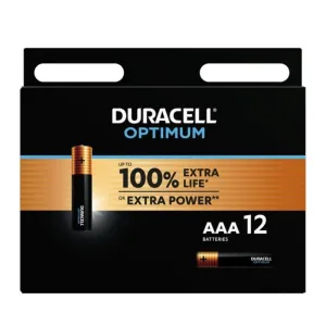 Optimum 200 Alkaline Batterie Aaa Lr03 12 Einheit von Duracell | Fesselliebe.de