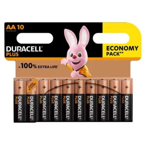 Plus Power 100 Alkaline Batterie Aa Lr6 10 Einheit von Duracell | Fesselliebe.de