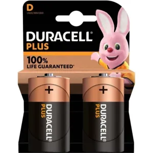 Plus Power 100 Alkaline Batterie D Lr20 2 Stück von Duracell | Fesselliebe.de